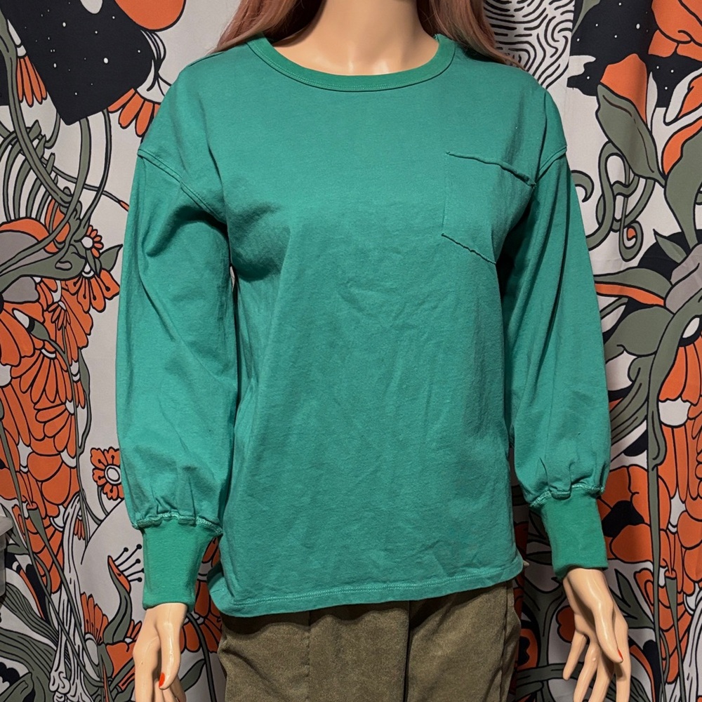 Set of 2 Cotton Long Sleeve Tees